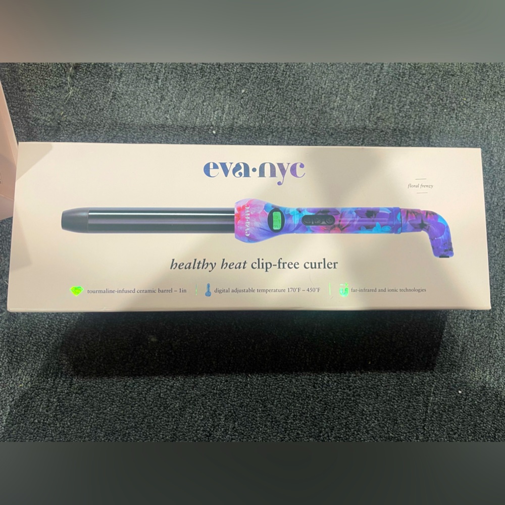 EVS NYC FLORAL FRENZY CLIP FREE CURLER
